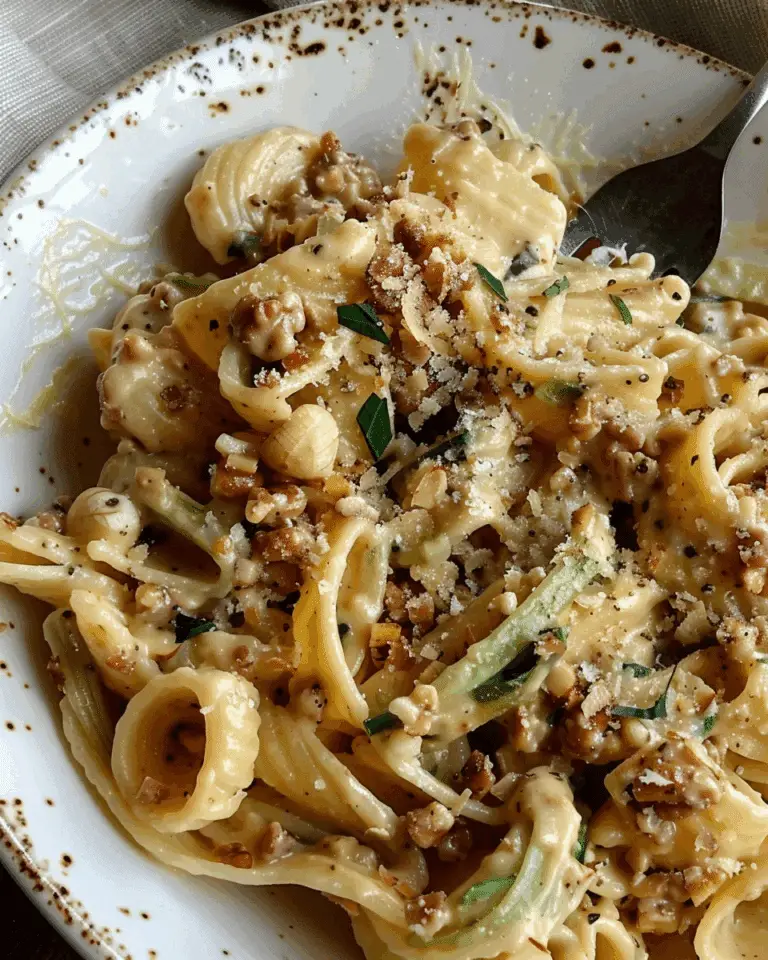 Pansotti with Walnut Sauce
