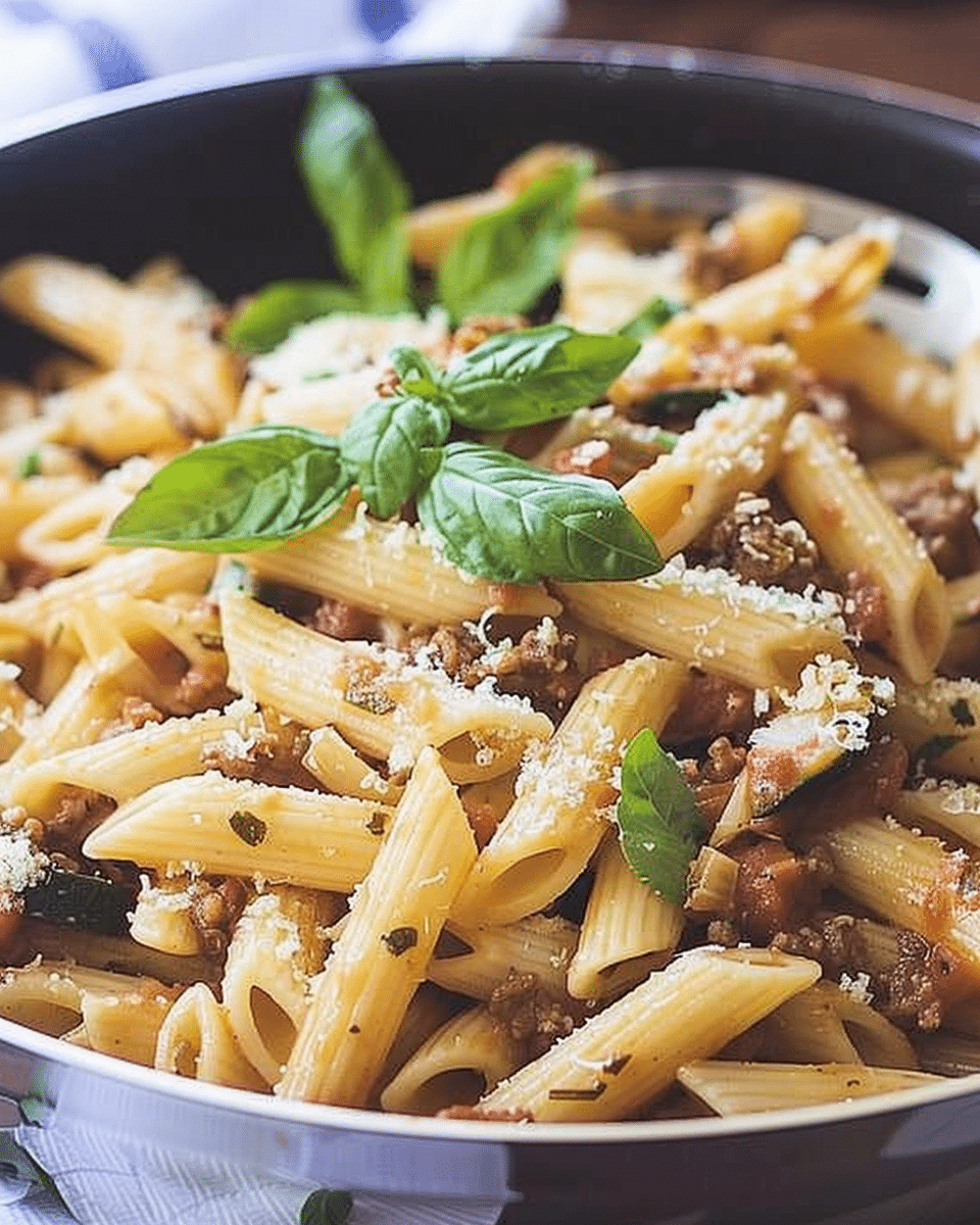 Penne Pasta with Campagnola Sauce