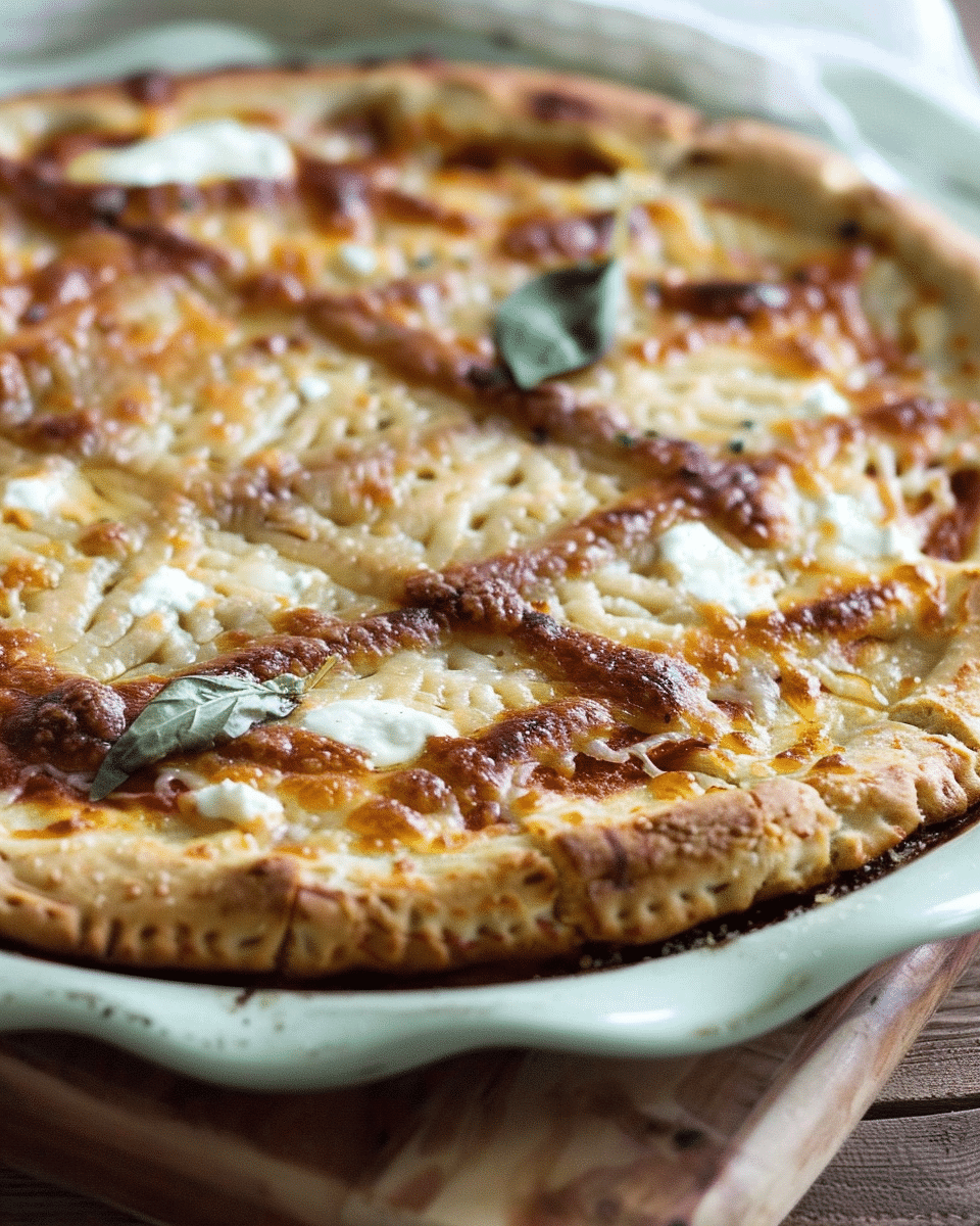 Pizza di Ricotta (Italian Ricotta Sweet Pie)