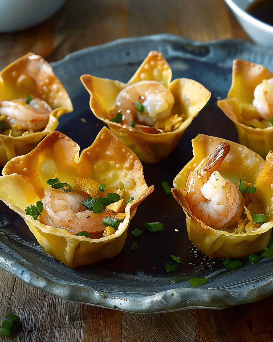 Prawn Dumpling Cups