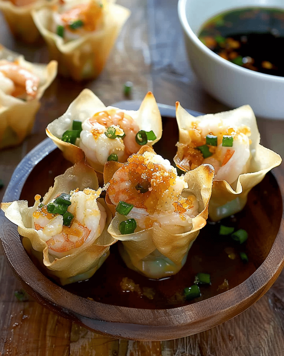 Prawn Dumpling Cups