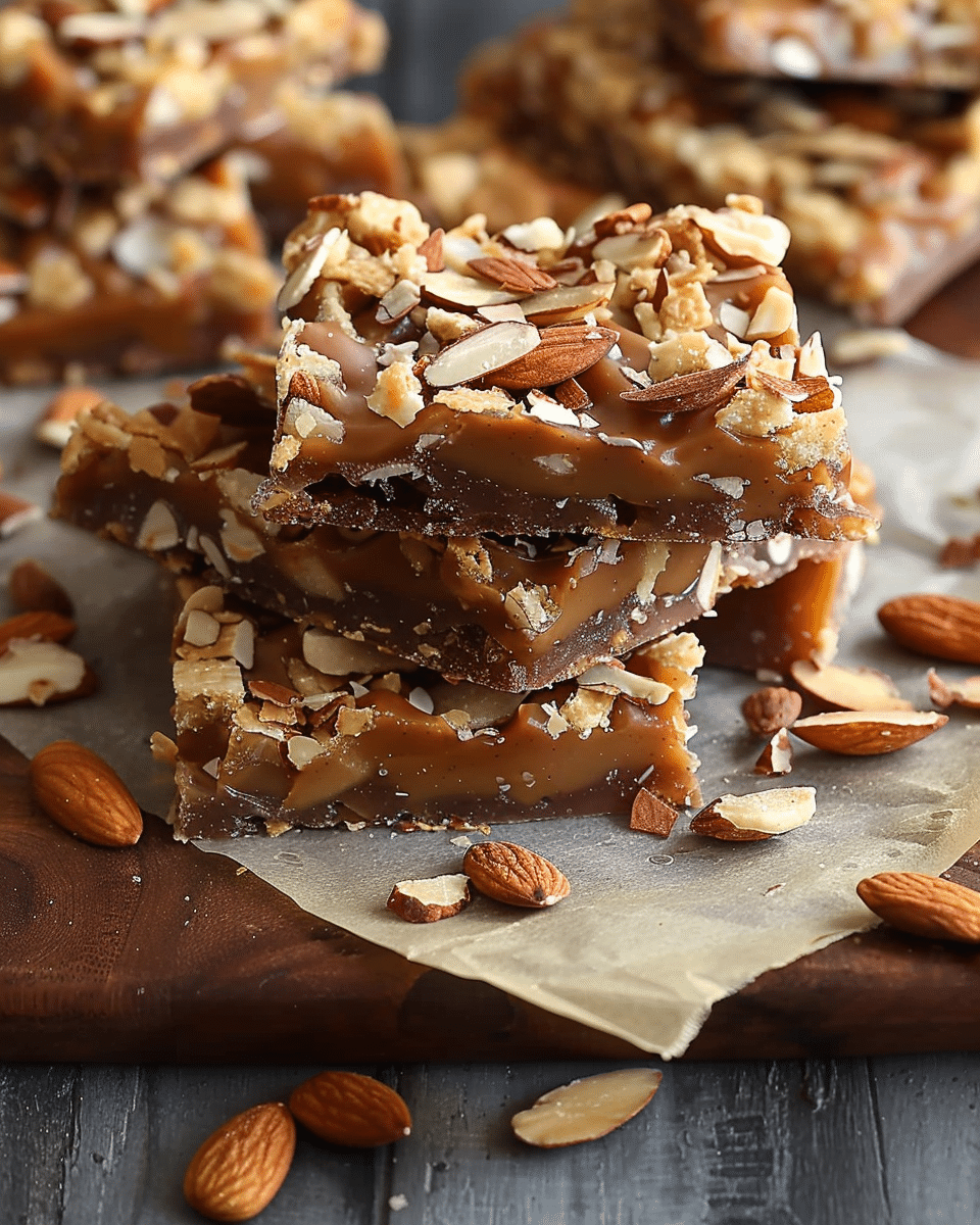 Pumpkin Spice Almond Roca
