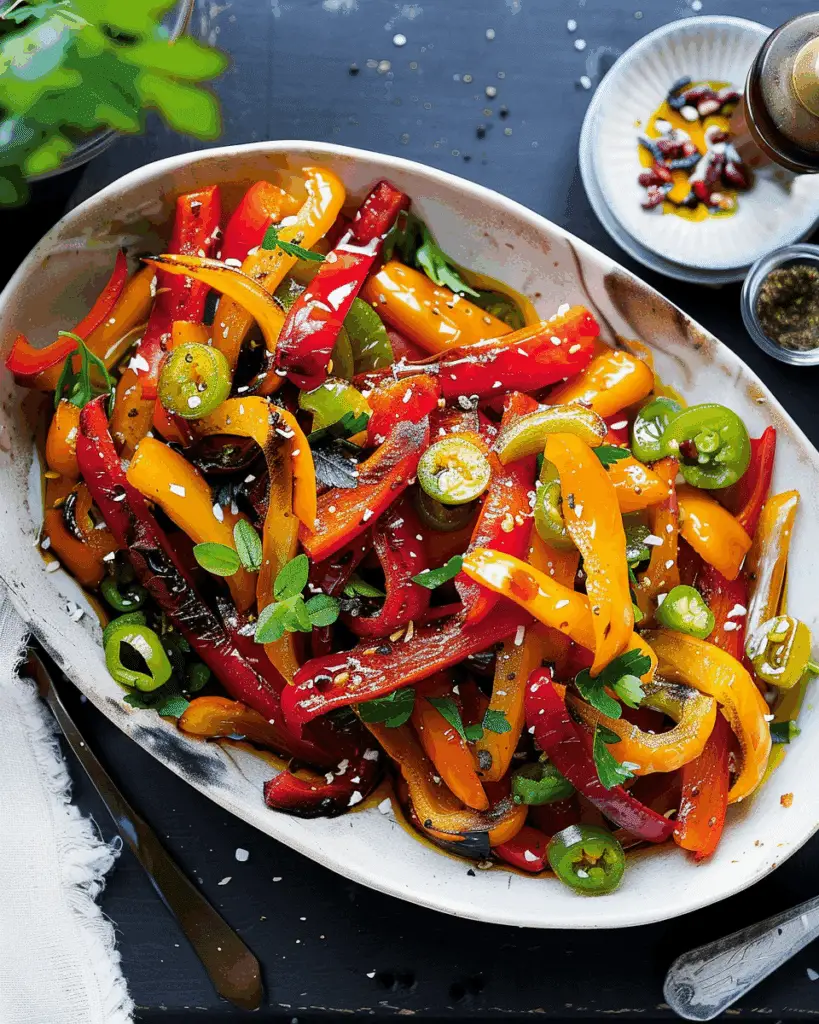Roasted Capsicum Salad