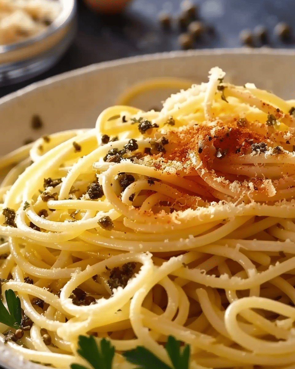 Spaghetti con Bottarga