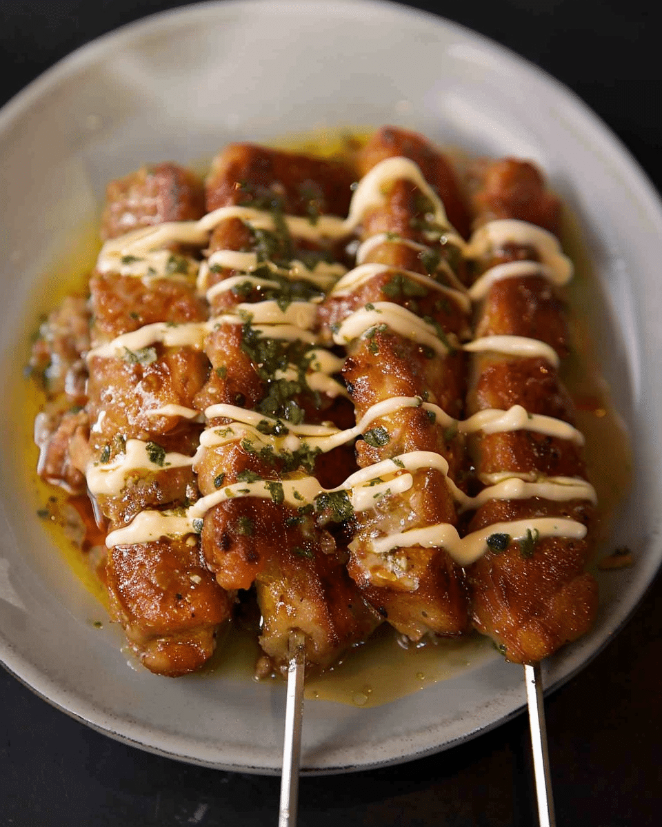 Spiedini alla Romana – Mozzarella Skewers