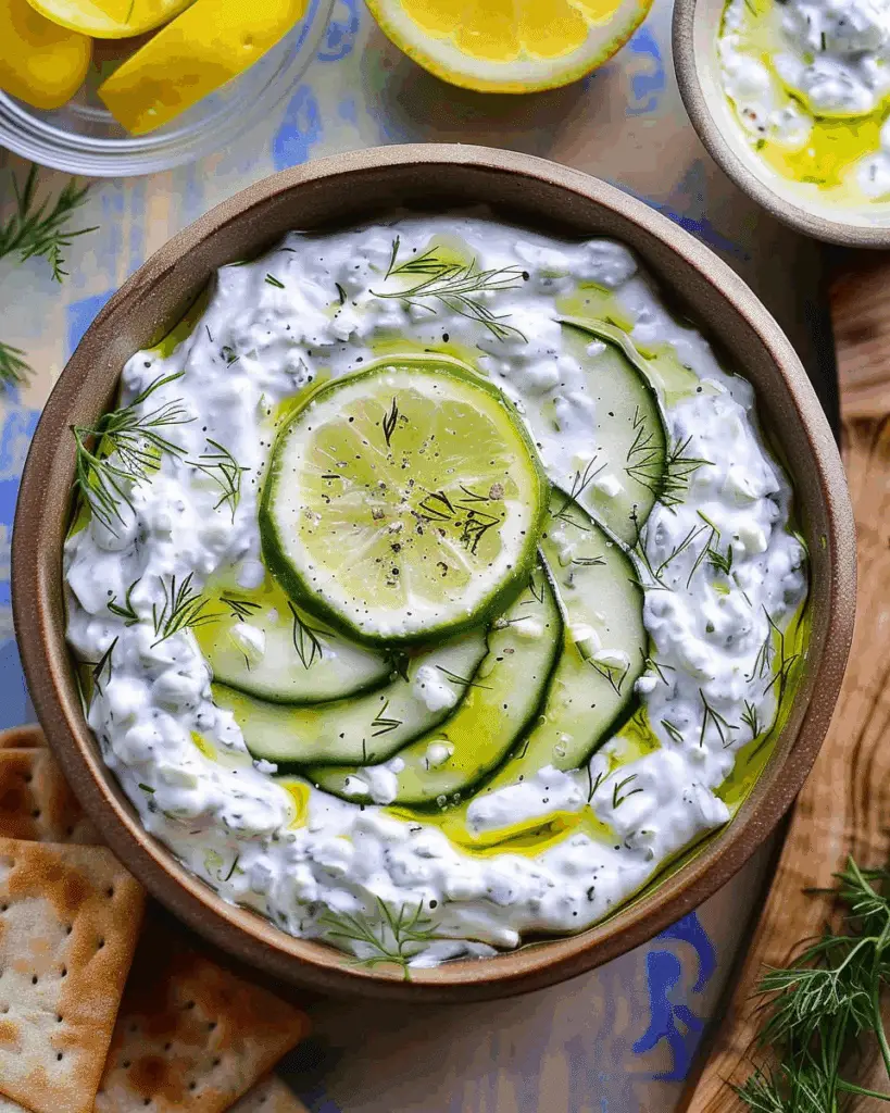 Tzatziki {Easy Recipe!}