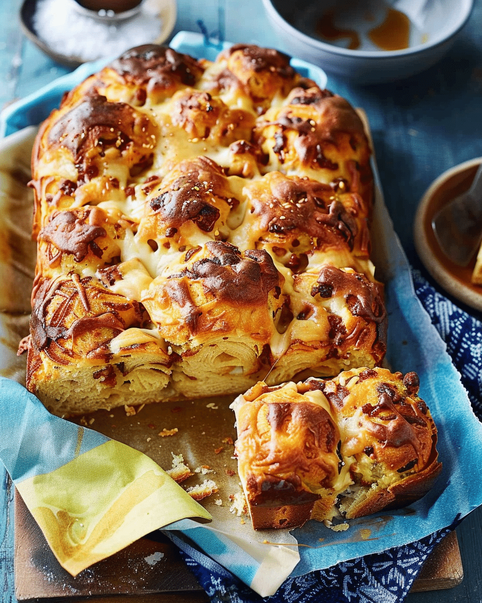 Vegemite and Cheese Pull-Apart Loaf