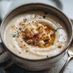 30-Minute Vegan Creamy Cauliflower Soup Comfort Bowl Recipe