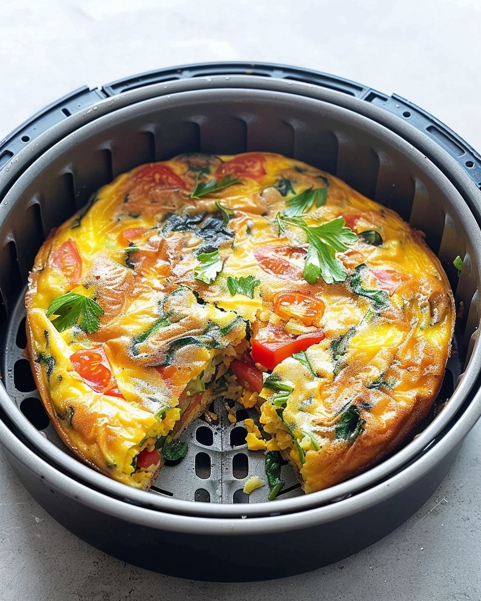 Air Fryer Breakfast Frittata