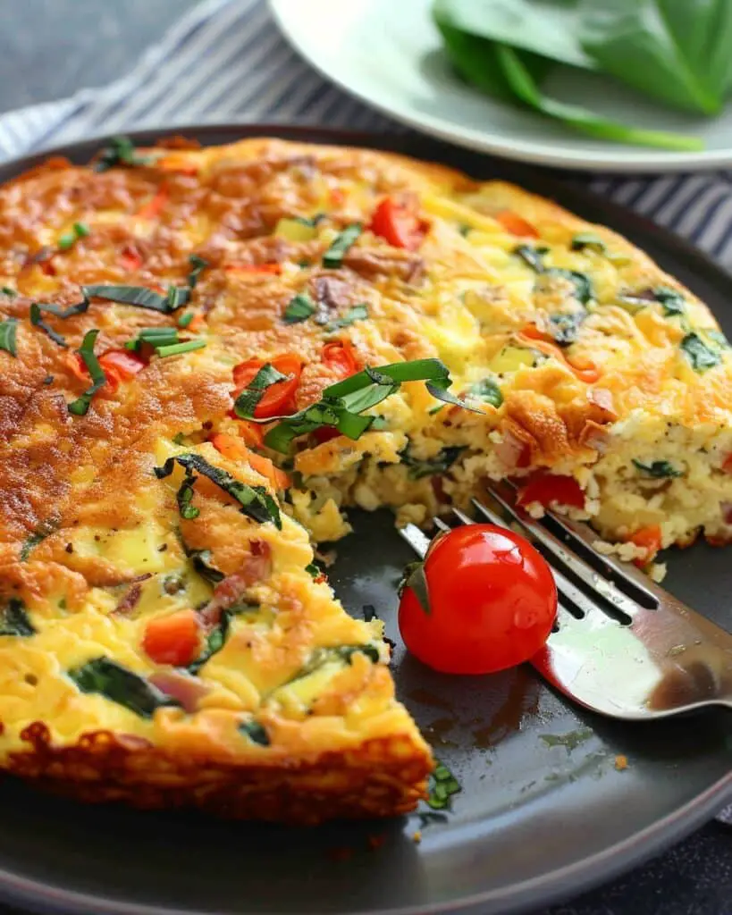 Air Fryer Breakfast Frittata
