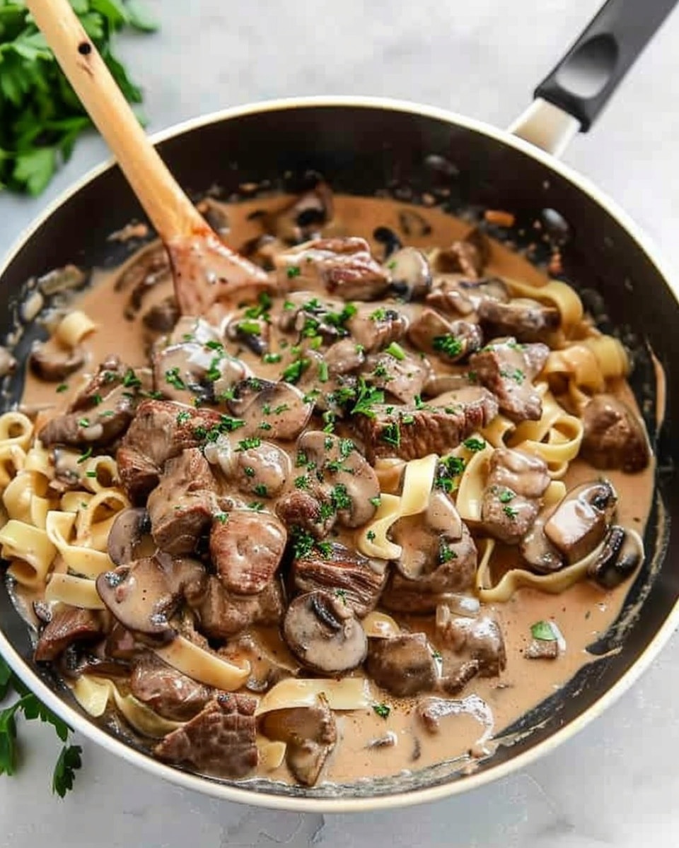 Beef Stroganoff