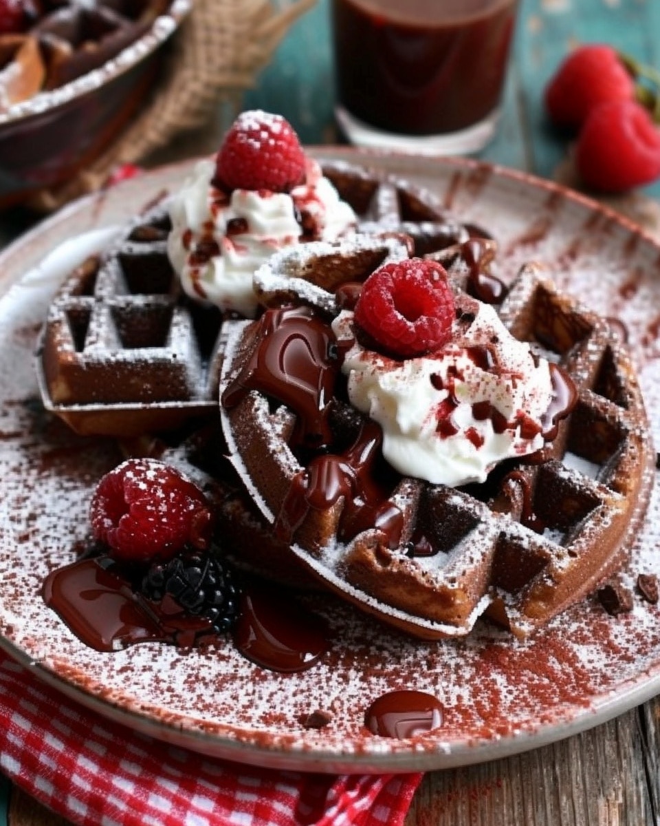 Black Forest Waffles