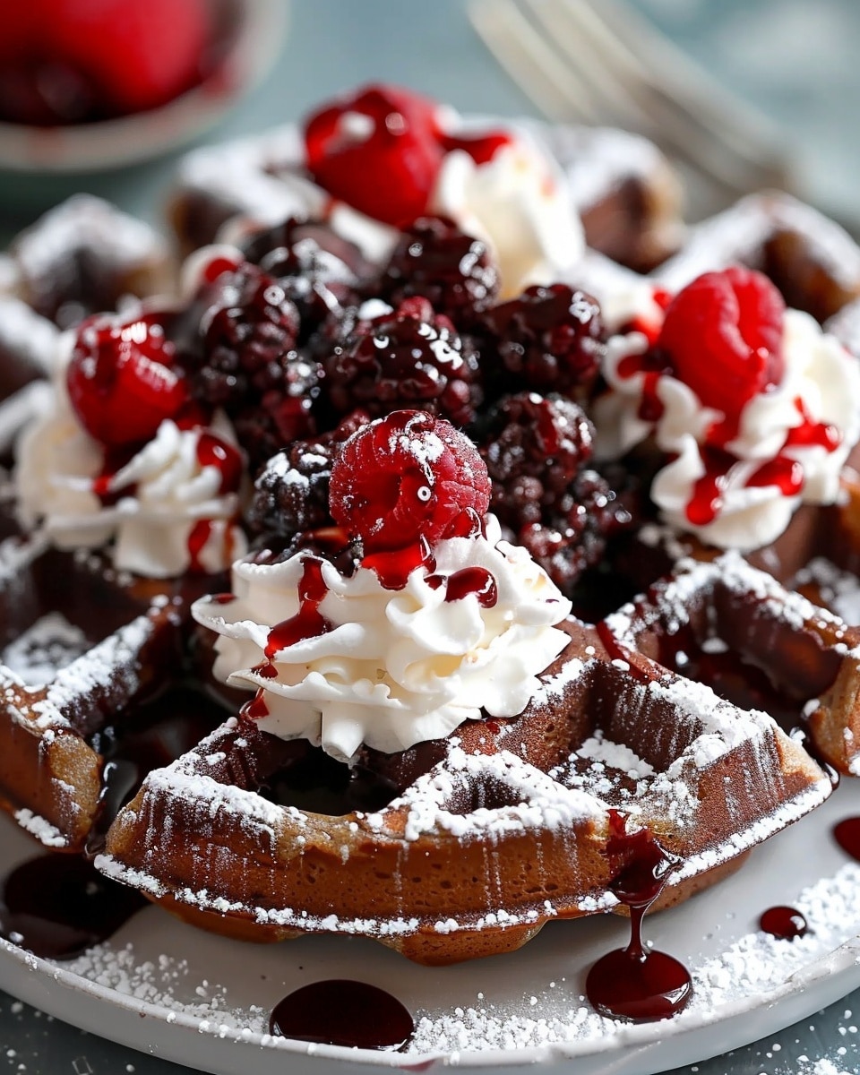 Black Forest Waffles
