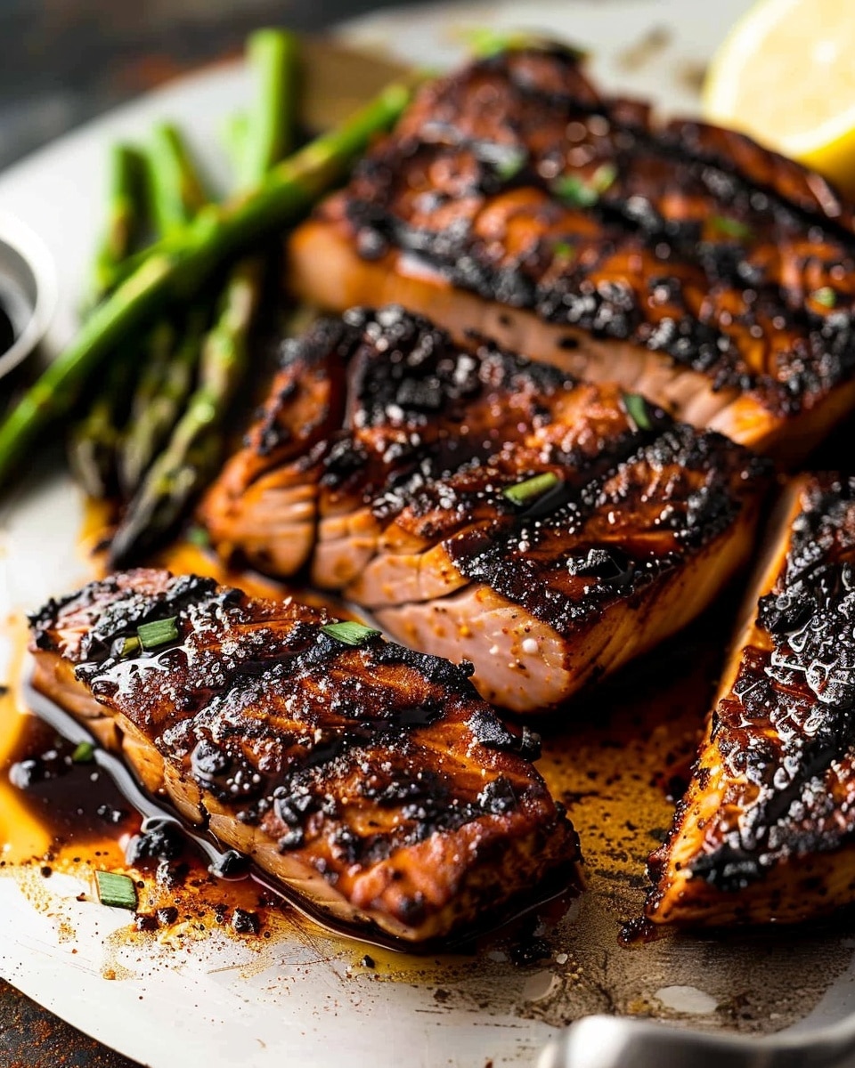 Blackened Balsamic Tuna Steaks