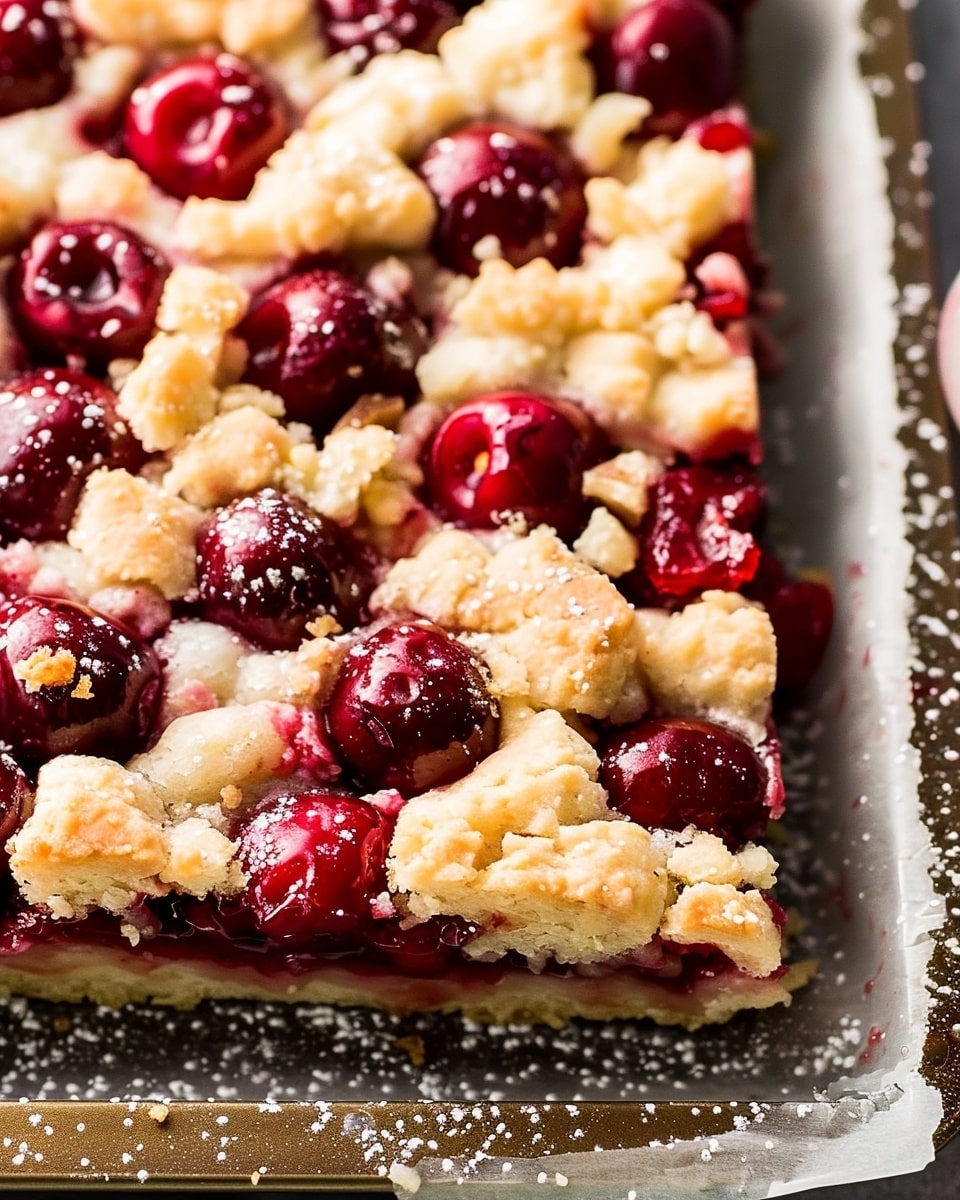Cherry Kuchen Bars