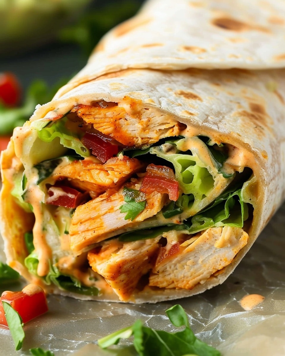 Chipotle Chicken Wrap