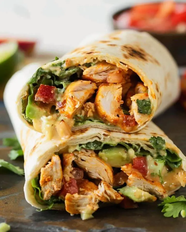 Chipotle Chicken Wrap
