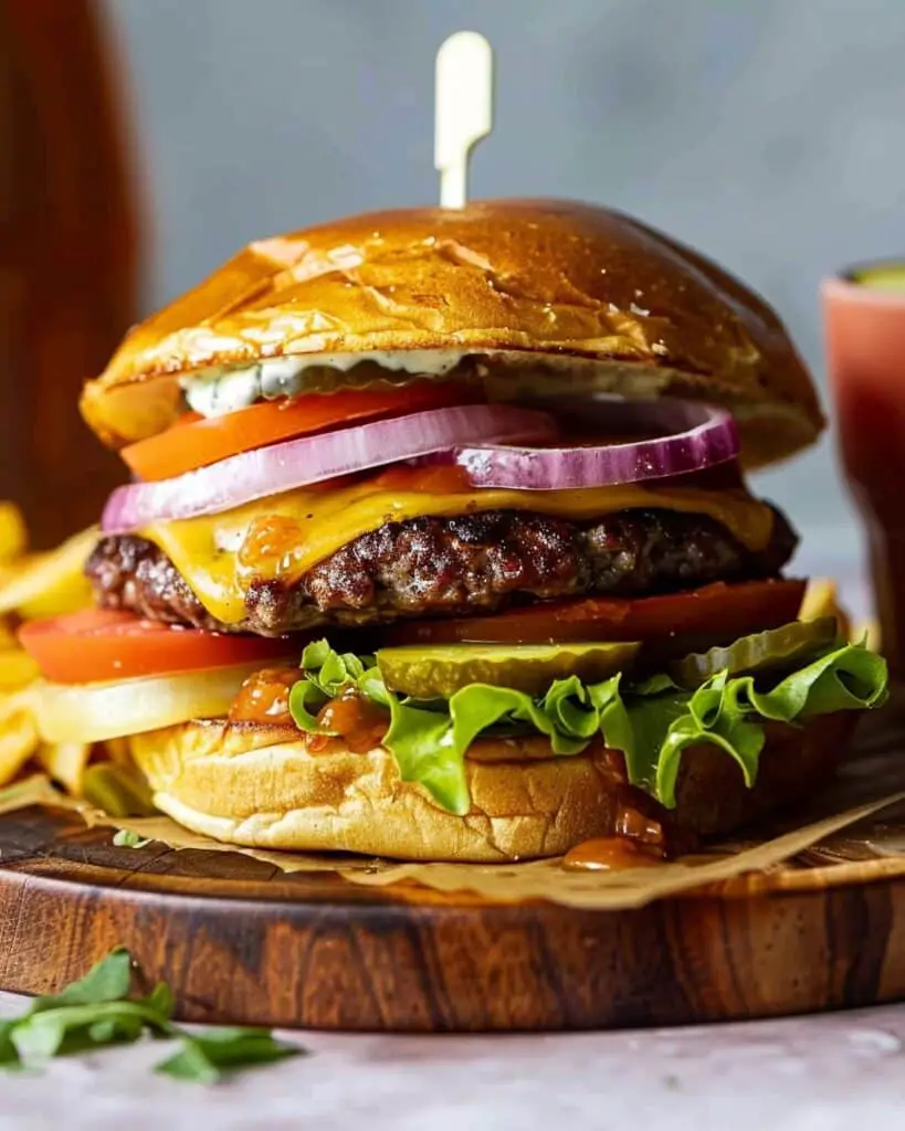 Classic Grilled Cheeseburgers