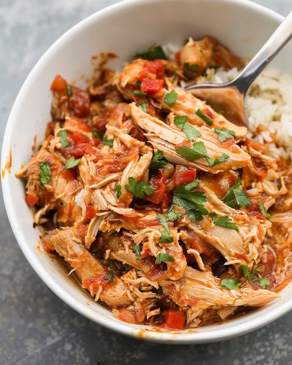 Crockpot Salsa Chicken