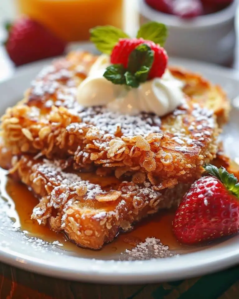 Disneyland Cornflake Crusted French Toast Recipe