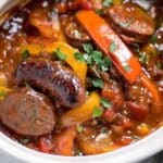 Crockpot Sausage and Peppers Recipe
