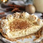 Eggnog Pie