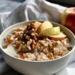 Hearty Apple Walnut Steel-Cut Oats Ready in 30 Minutes