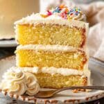 Homemade Vanilla Cake Recipe