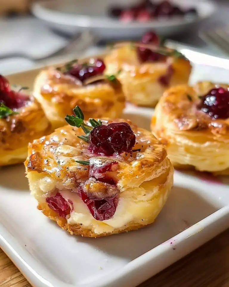 Irresistible 30-Minute Cranberry Brie Bites That Wow Crowds