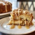 Irresistible Apple Crumb Cake with Decadent Cinnamon Drizzle (Ready in 45 Minutes)