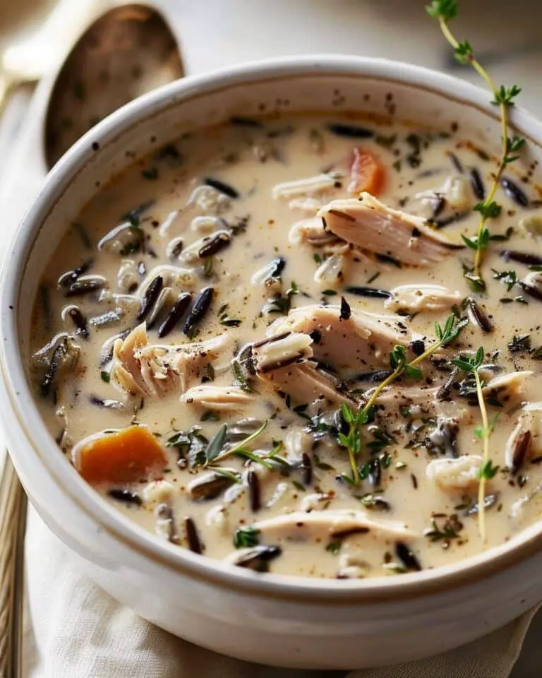 Irresistible Creamy Turkey and Wild Rice Soup in 1 Hour