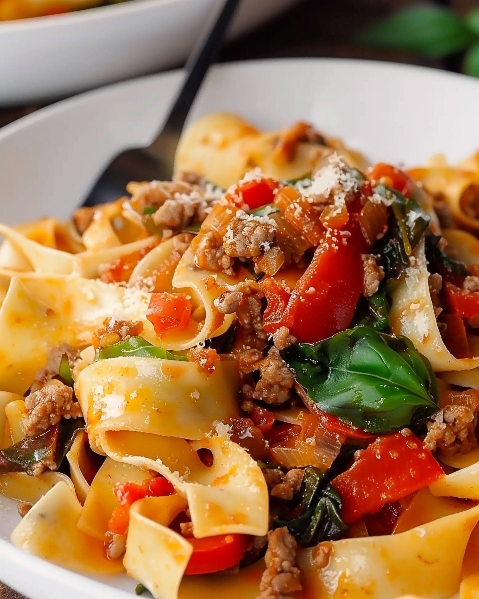 Italian Drunken Noodles