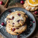 Keto Cranberry Orange Cookies