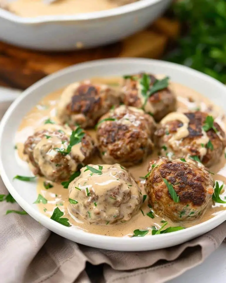 Keto Swedish Meatballs