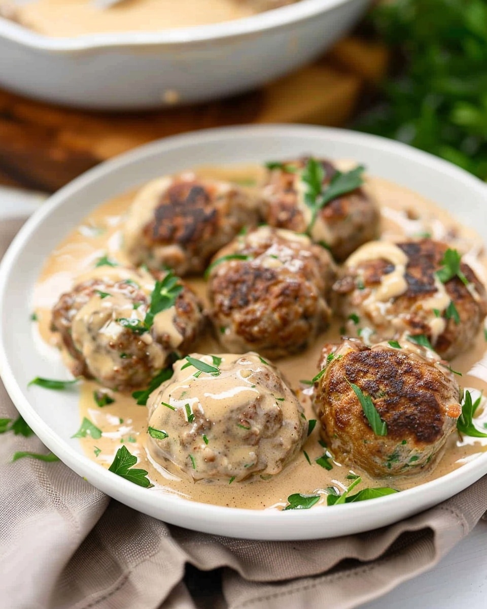 Keto Swedish Meatballs