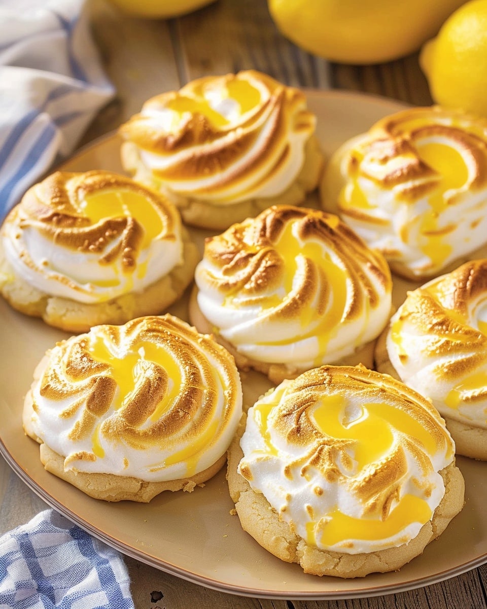 Lemon Meringue Pie Cookies