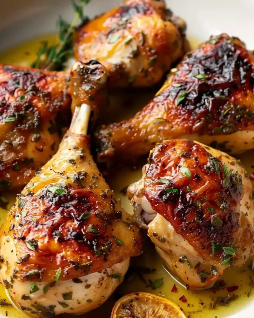 12 Perfect Roasted Garlic Herb Chicken Legs Kid Friendly Delight