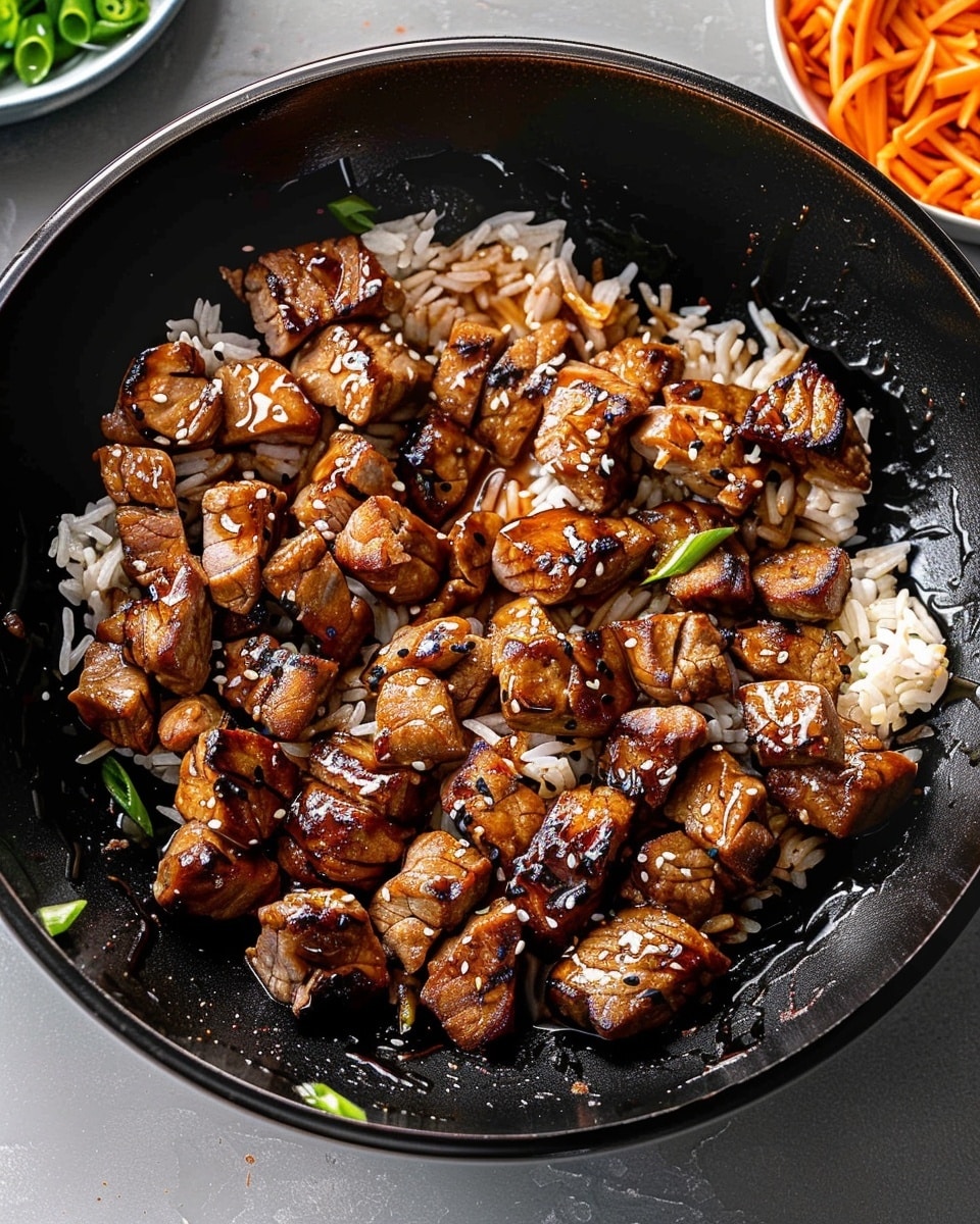 Steak and Shrimp Hibachi Bowls