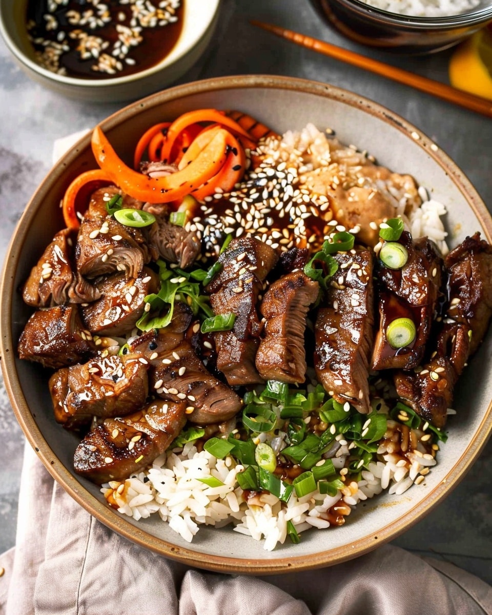 Steak and Shrimp Hibachi Bowls