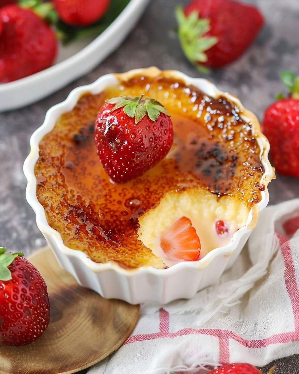 Strawberry Brûlée