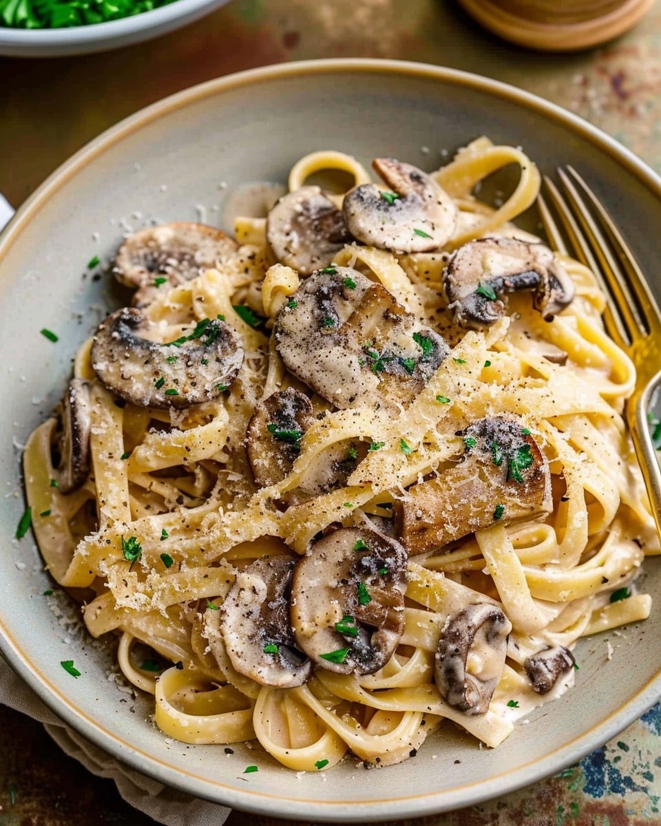 Truffle Mushroom Pasta