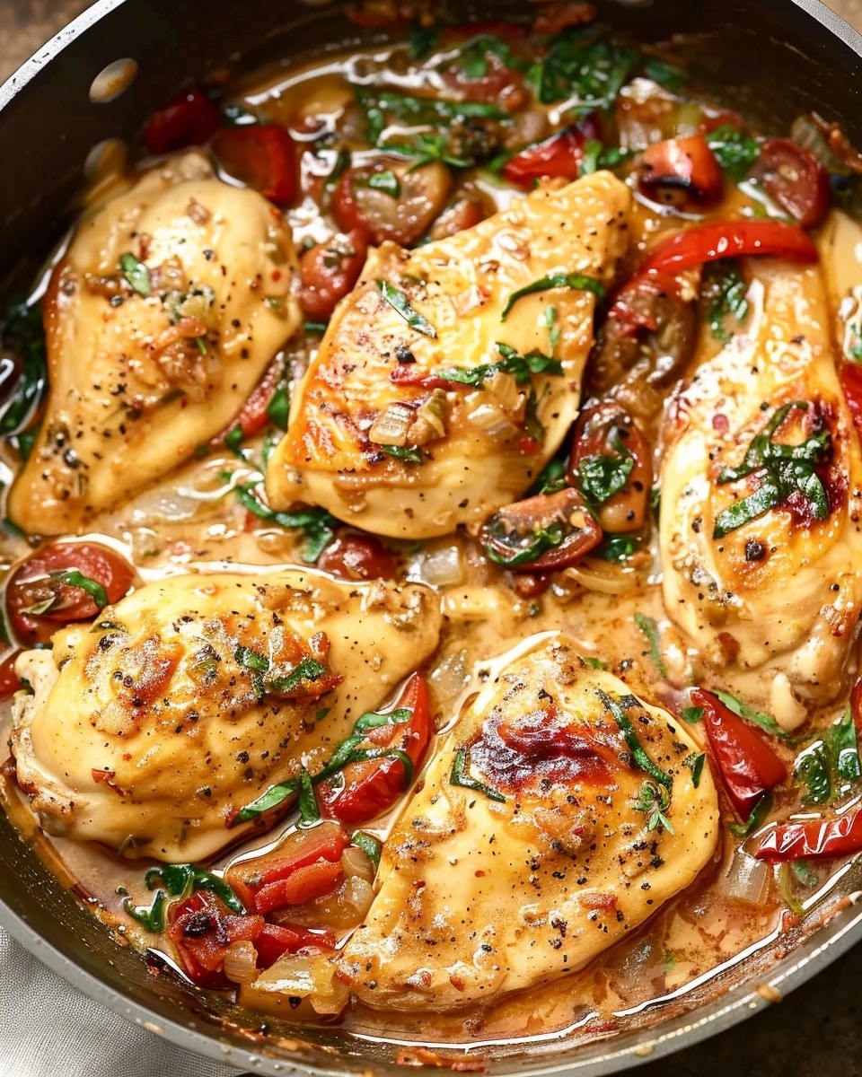 Tuscan Chicken Simmer