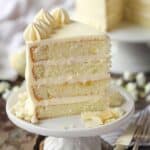 White Chocolate Layer Cake