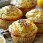 Zesty Lemon Poppy Seed Cottage Cheese Muffins Recipe