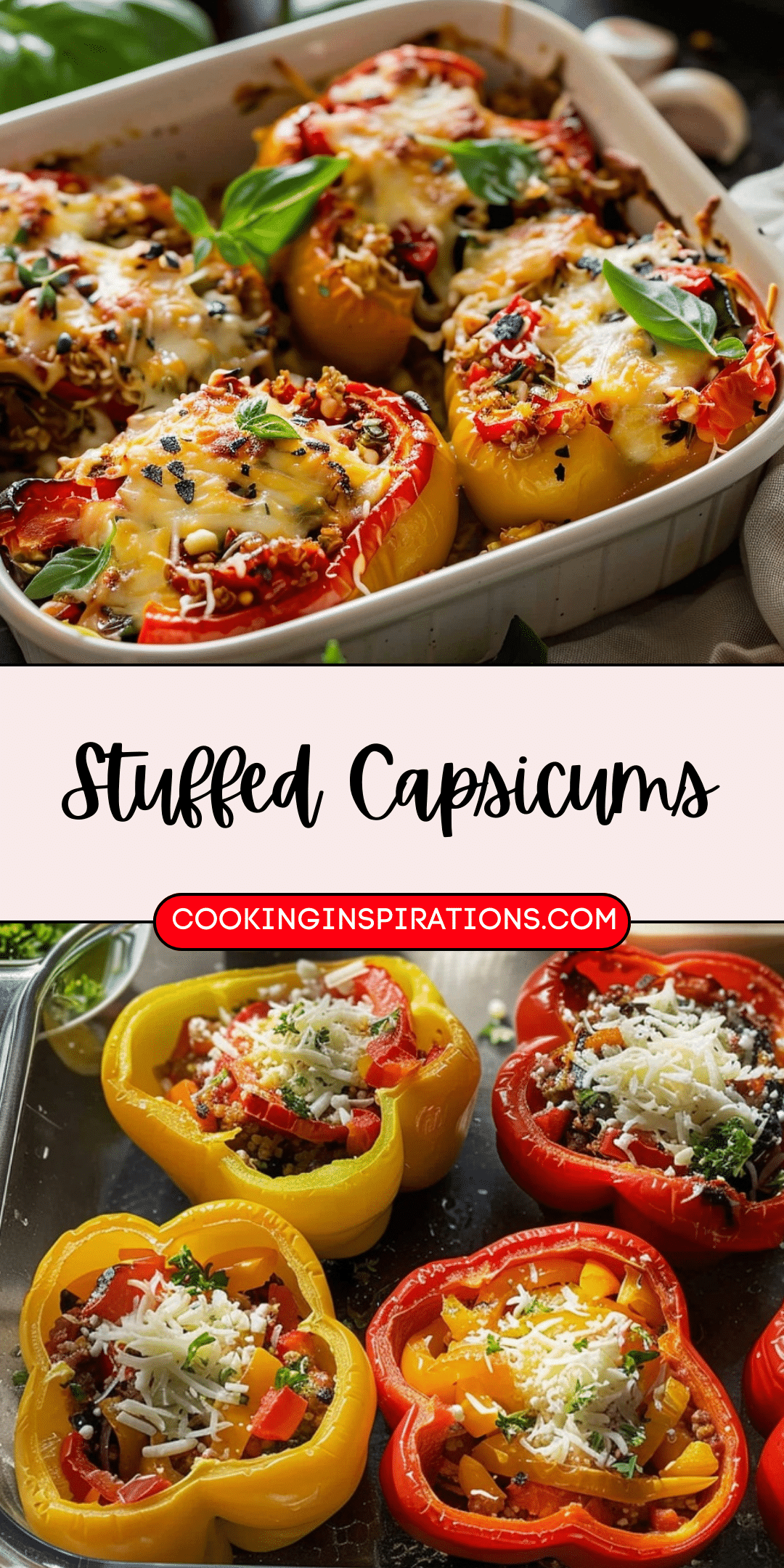 Stuffed Capsicums | Cooking Inspirations