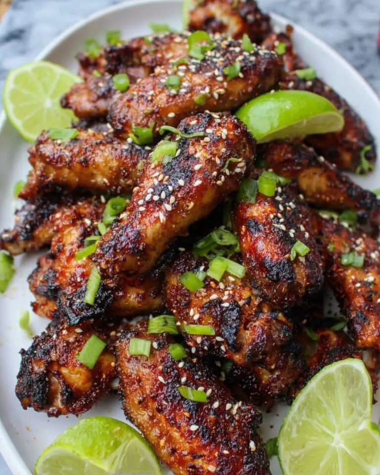 Honey Garlic Sriracha Fried Wings Recipe