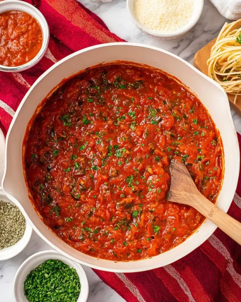 Homemade Spaghetti Sauce Recipe