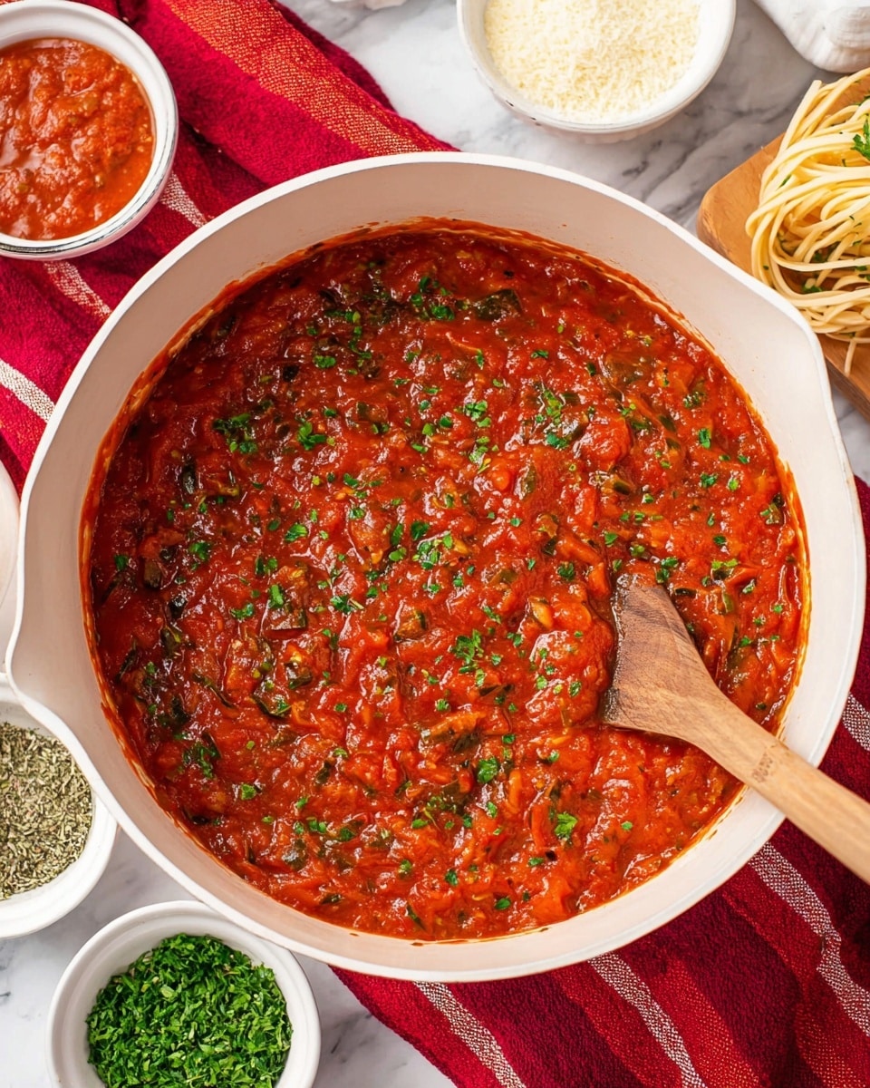 Homemade Spaghetti Sauce Recipe