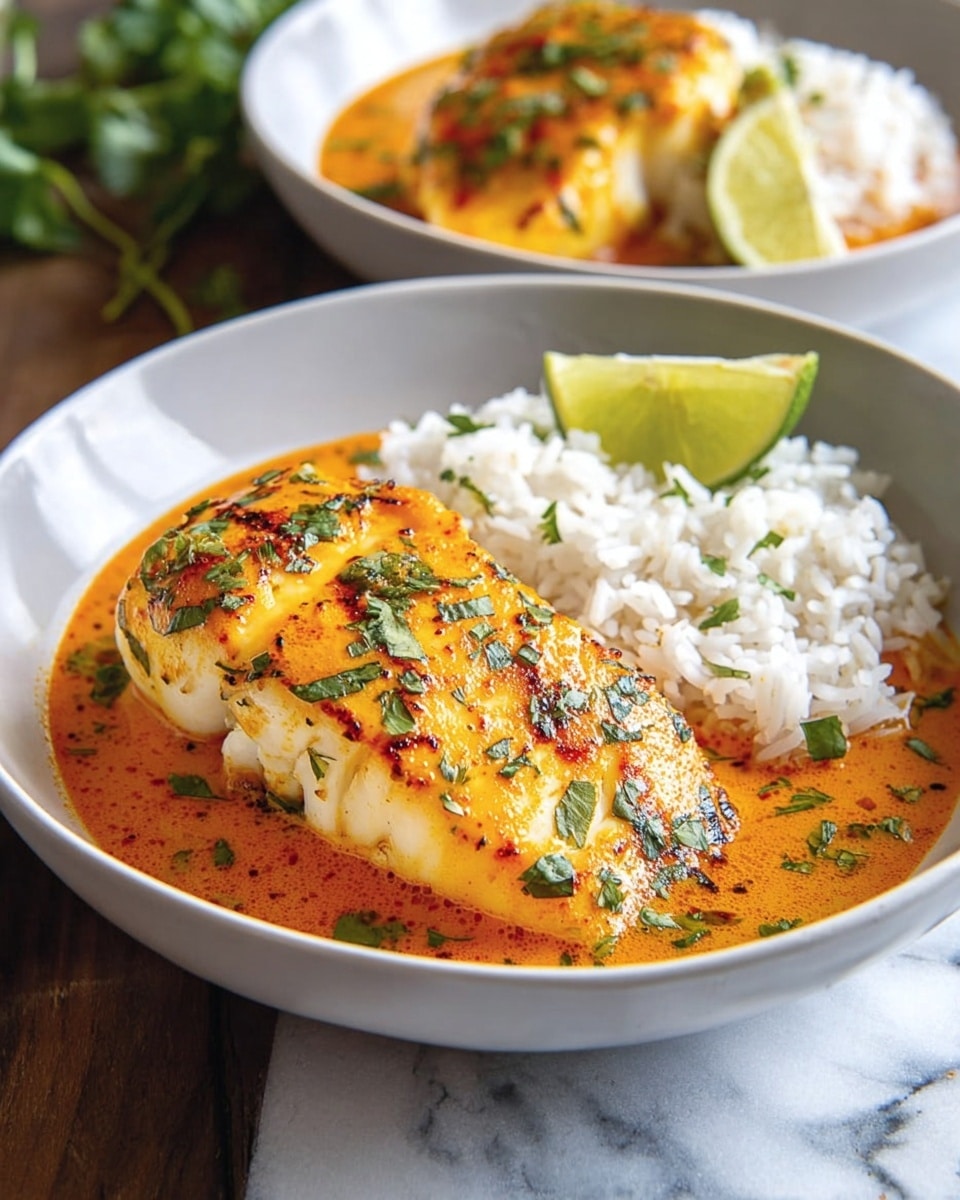 Tropical Grouper with Spicy Coconut-Ginger Sauce Recipe