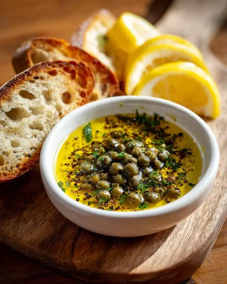 Simple Lemon Caper Sauce for Seafood, Chicken, and Veggies Recipe